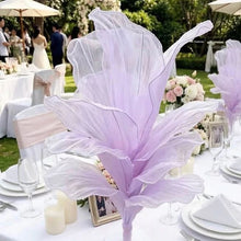 Load image into Gallery viewer, purple flower centerpiece stand for wedding table decoration - elegant event decor