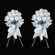 Load image into Gallery viewer, DIY Disco Ball Silver Balloon Stand Bouquets Luxury Event Decor