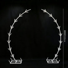 Load image into Gallery viewer, White Cherry Blossom Wedding stage backdrop stand