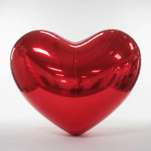 Load image into Gallery viewer, 6ft Big Inflatable Chrome Heart Ball – Wedding, Valentines & Event Decor