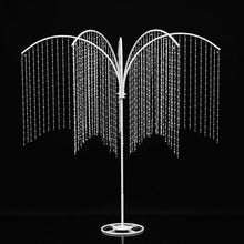 Load image into Gallery viewer, 7ft Metal Stand white table centerpiece luxury wedding decor