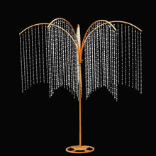 Load image into Gallery viewer, 7ft Metal Stand gold table centerpiece luxury wedding decoration