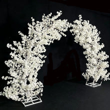 Load image into Gallery viewer, White Cherry Blossom Wedding Arch backdrop