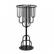 Load image into Gallery viewer, Black Metal Table Centerpiece 35" Birthday Party floral design