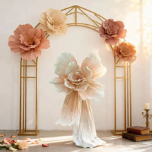 Load image into Gallery viewer, Giant Paper flower wedding backdrop event floral design