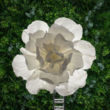 Load image into Gallery viewer, Free standing Giant Paper flower wedding backdrop