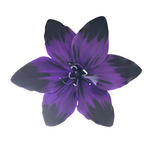 Load image into Gallery viewer, large purple flower wall decorations