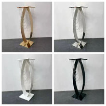 Load image into Gallery viewer, Metal Table Centerpiece Stand - Wedding birthday party decor