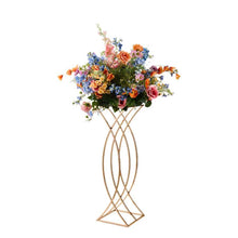 Load image into Gallery viewer, gold flower table centerpiece decoration for wedding party