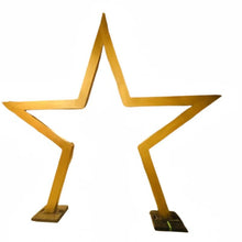 Load image into Gallery viewer, gold star backdrop for birthday party decoration