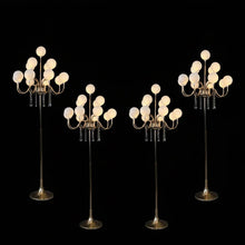 Load image into Gallery viewer, LED Light Table Centerpiece - Gold 43" Tall Wedding Decorations