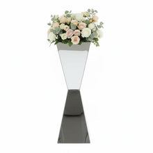 Load image into Gallery viewer, Silver Metal Flower Stand Table Centerpiece wedding decor