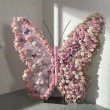 Load image into Gallery viewer, pink Butterfly Backdrop 5FT Luxury Event Decoration