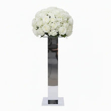 Load image into Gallery viewer, Silver Stainless Steel Table Centerpiece birthday party decoration