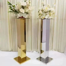 Load image into Gallery viewer, Stainless Steel Table Centerpiece wedding reception decoration
