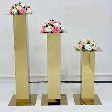Load image into Gallery viewer, Stainless Steel Table Centerpiece birthday party decorations