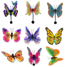 Load image into Gallery viewer, Auto moving LED acrylic butterfly party event decorations in various colors