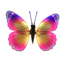 Load image into Gallery viewer, Pink auto moving butterfly decoration for party events