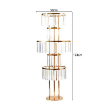 Load image into Gallery viewer, Crystal Table Centerpiece Stands for wedding events