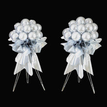 Load image into Gallery viewer, silver balloon stand bouquets for party planners