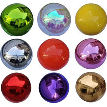 Load image into Gallery viewer, 6-piece inflatable chrome mirror balls bundle set for party decorations, weddings and events - metallic silver balloons