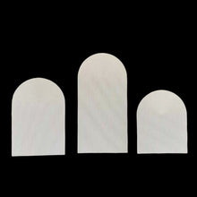 Load image into Gallery viewer, Premium wood arch backdrop rental for birthday party celebrations and baby showers