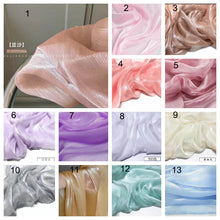 Load image into Gallery viewer, Custom fabric color options for giant blooming flower lamp wedding decor