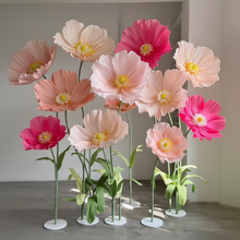 Load image into Gallery viewer, Giant Poppy Flowers in 4 Pink Shades