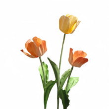 Load image into Gallery viewer, Giant free-standing tulip flowers outdoor event decoration - 4-5ft tall spring summer floral display