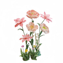 Load image into Gallery viewer, giant poppy flower backdrop interior decorations