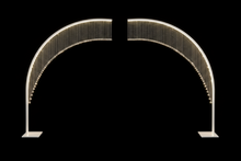 Load image into Gallery viewer, LED Light Stand with Crystal Curtain