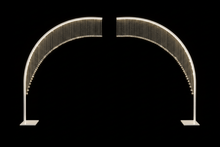 Load image into Gallery viewer, LED Light Stand with Crystal Curtain