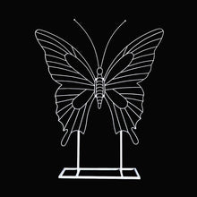 Load image into Gallery viewer, Metal butterfly event backdrop 5ft - luxury party decoration for weddings and special events