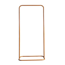 Load image into Gallery viewer, White metal wedding sign stand backdrop 63 inch display for ceremonies and events