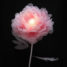 Load image into Gallery viewer, Pink giant flower birthday party event decor