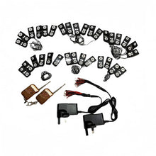 Load image into Gallery viewer, 32-piece remote control balloon popper system with wireless controller for event decorations