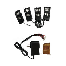Load image into Gallery viewer, Set of 4 reusable remote control balloon popping devices for luxury wedding events and gender reveal parties