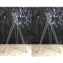 Load image into Gallery viewer, silver balloon stand