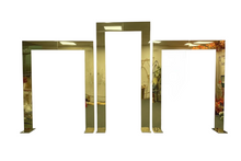 Load image into Gallery viewer, Versatile stainless steel wedding arch stand backdrop for premium events