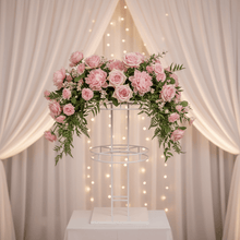 Load image into Gallery viewer, Elegant white wedding centerpiece display set for premium event decor and celebration table styling