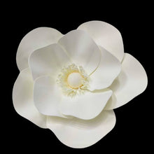 Load image into Gallery viewer, Large white paper flower decorations for birthday party and anniversary