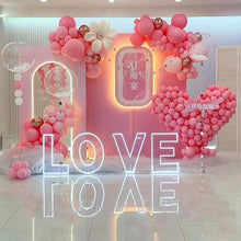Load image into Gallery viewer, Love led neon signs for engagement decorations