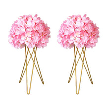 Load image into Gallery viewer, Wedding table centerpiece stand kit showing assembly and decorating options for celebrations