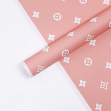 Load image into Gallery viewer, Clear waterproof flower wrapping paper roll alternative for birthday gifts