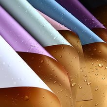 Load image into Gallery viewer, Premium waterproof flower wrapping paper in gold with transparent OPP finish for Valentine's Day balloon bouquets