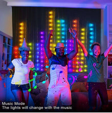 Load image into Gallery viewer, music led light strip for birthday party