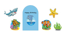 Load image into Gallery viewer, birthday-party-backdrop-decorations