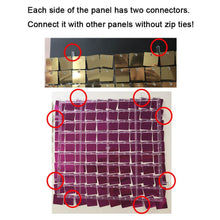 Load image into Gallery viewer, Sequin Shimmer Wall Backdrop Panels for Wedding and Birthday Party Decorations