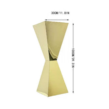 Load image into Gallery viewer, gold table centerpiece decor for wedding event
