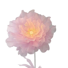 Load image into Gallery viewer, pink giant flowers with led light 
